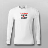 Code knows no gender T-Shirt For Men