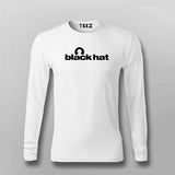 Black Hat Full Sleeve T-Shirt For Men India