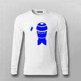 Simple Illustration of a nuclear bomb Full Sleeve For Men India