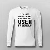 I'm Not Anti-Social, I'm Selectively Social Tee