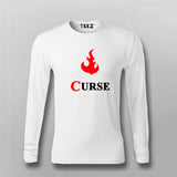 Curse Gaming Full Sleeve T-Shirt For Men India