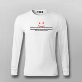 Insane Rambling - Unique Tee for Men