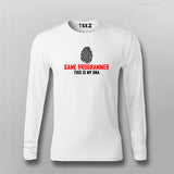 Game Programmer DNA Men's T-Shirt - Coded to Create Worlds