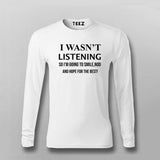 Smile & Nod Silent Response Men's Tee