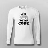 Come To The Dork Side We Can Code T-shirt For Men