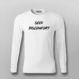Seek Discomfort T-shirt For Men