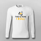 This Is How I Roll Blueprint T-Shirt For Men