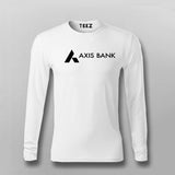 Axis Bank Logo T-Shirt For Men