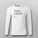 True Coder Programming T-shirt For Men