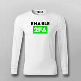 Enable 2FA: Security-Smart Fashion Tee