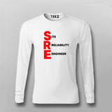 Site Reliability Engineer Full Sleeve T-Shirt For Men India
