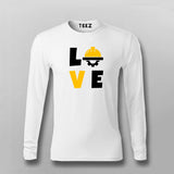 Civil Engineer Love T-Shirt For Men