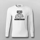 Programming-error T-Shirt For Men
