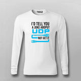 UDP Joke T-Shirt: Nerdy Humor Unpacked
