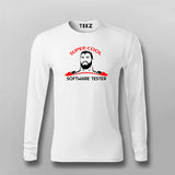 Super Cool Software Tester Full Sleeve  T-Shirt For Men Online 