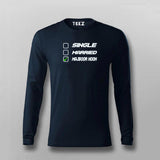 Single Married Majboor Hoon T-shirt For Men