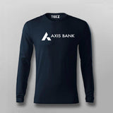 Axis Bank Logo T-Shirt For Men