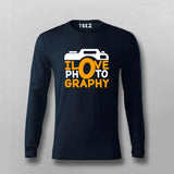 I love photography  T-Shirt For Men
