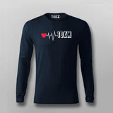 10Km Heartbeat Cool Marathoner T-shirts For Men
