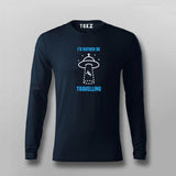 I'd Rather Be Traveling Space - Alien Tee