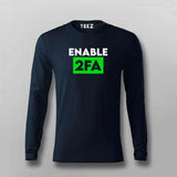 Enable 2FA: Security-Smart Fashion Tee