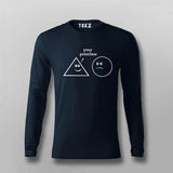 You're Pointless Adult Humor Math Graphic  T-Shirt For Men