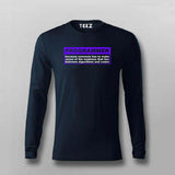 programmer T-shirt For Men