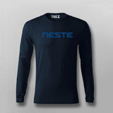 Neste Oyj Logo Full Sleeve  T-Shirt For Men India