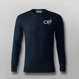 Cristiano Ronaldo CR7 Chest Logo T-shirt For Men