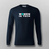 Women In Tech T-shirt For Men India