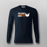 The Best Programmers Have Beards  Full Sleeve T- Shirt For Men India