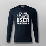 I'm Not Anti-Social, I'm Selectively Social Tee