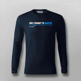 Commit To Master Men's T-Shirt - Git Guru's Mantra