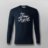 Time To Travel Addict T-shirt For Men Online