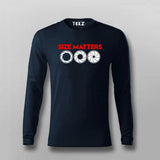 Lens Size Matters T-Shirt For Men