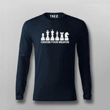 Buy this Choose your weapon Chess T-shirt From Teez