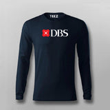 Development Bank of Singapore (DBS Bank) Full Sleeve T-Shirt For Men India