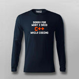 Sorry for what i said C++ while coding T-Shirt For Men