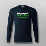 Microsoft Certified T-Shirt For Men