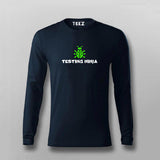 Bug Testing Ninja Men's Tee - Stealth & Accuracy Combined