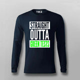 Straight Outta Green Tests Men's Tee - Pride in Passing