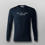 TDD Lifecycle Men's T-Shirt - Cycle of Coding Success