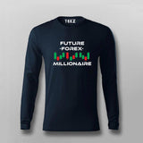 Future Forex Millionaire Day Trader Stock T-Shirt For Men