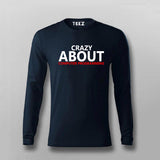 Crazy About Computer Programming T-Shirt For Men