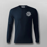 Namaste Yoga Chest Logo Full Sleeve T-shirt For Men India