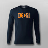 DESI Logo Stylish Cotton T-Shirt for Men