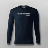 Use the Force, Happy Gandalf: Fantasy Fun Tee