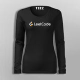 Leetcode Full Sleeve T-Shirt For Women Online India
