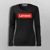 Lenovo Logo T-Shirt For Women