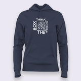 Think Outside The Box  Hoodies For Women Online India